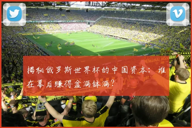 揭秘俄罗斯世界杯的中国资本：谁在幕后赚得盆满钵满？