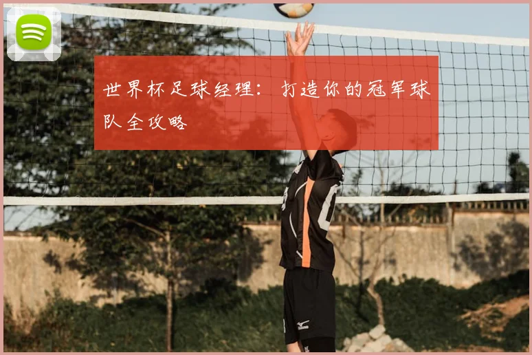 世界杯足球经理:打造你的冠军球队全攻略